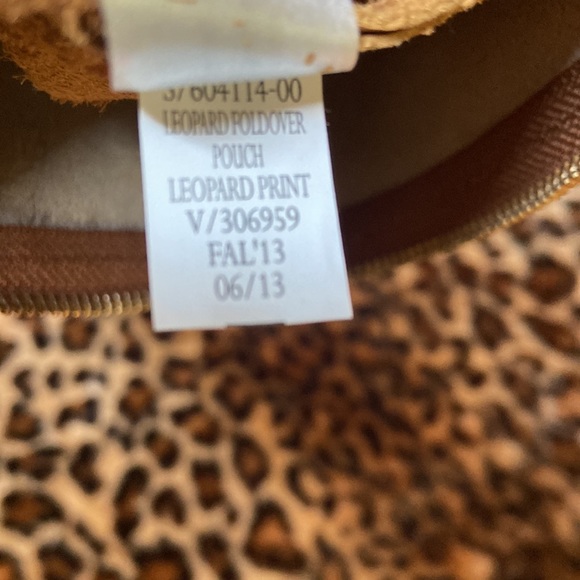 Super cute leather fold over pouch. - Picture 7 of 7